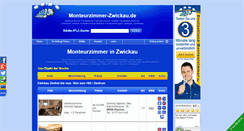Desktop Screenshot of monteurzimmer-zwickau.de